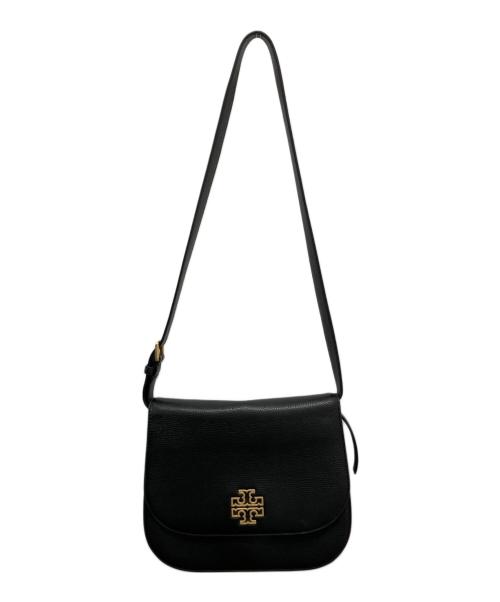 TORY BURCH（トリーバーチ）TORY BURCH (トリーバーチ) BRITTEN SMALL SADDLE BAG ブラックの古着・服飾アイテム
