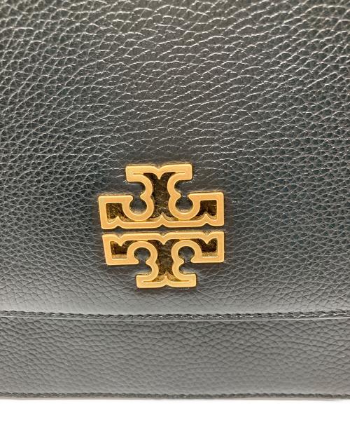 TORY BURCH（トリーバーチ）TORY BURCH (トリーバーチ) BRITTEN SMALL SADDLE BAG ブラックの古着・服飾アイテム