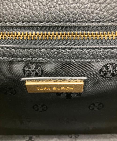 TORY BURCH（トリーバーチ）TORY BURCH (トリーバーチ) BRITTEN SMALL SADDLE BAG ブラックの古着・服飾アイテム