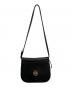 TORY BURCH (トリーバーチ) BRITTEN SMALL SADDLE BAG ブラック：15000円