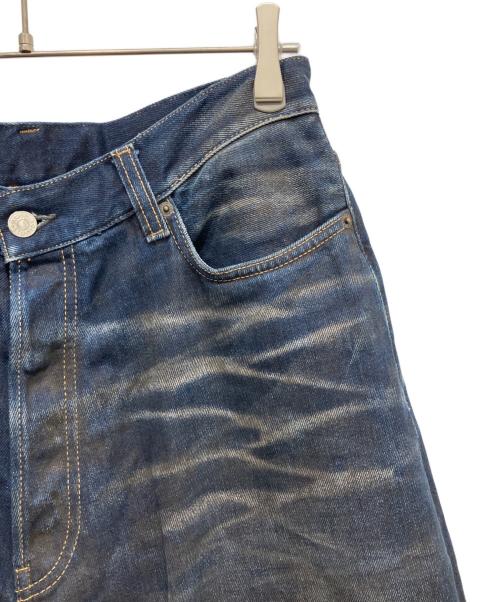 Acne studios（アクネ ストゥディオズ）Acne studios (アクネ ストゥディオズ) 2023M FN Darkside Leather デニムパンツ インディゴ サイズ:46の古着・服飾アイテム