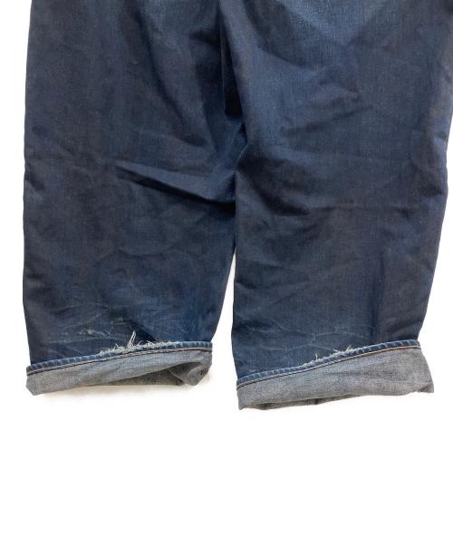 Acne studios（アクネ ストゥディオズ）Acne studios (アクネ ストゥディオズ) 2023M FN Darkside Leather デニムパンツ インディゴ サイズ:46の古着・服飾アイテム