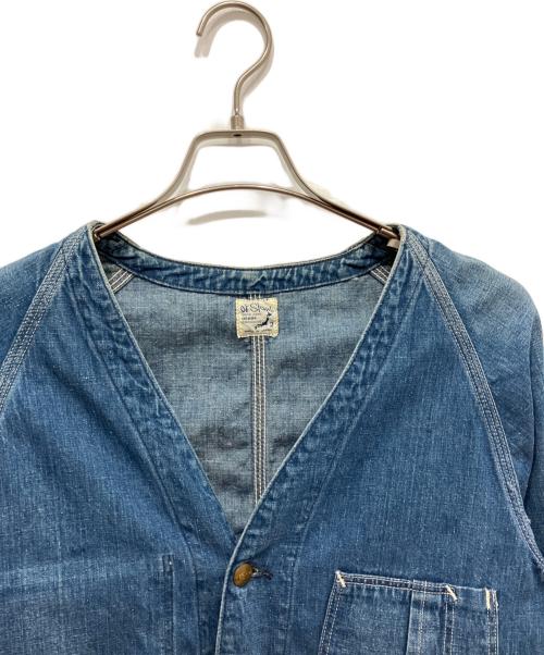 orSlow（オアスロウ）orSlow (オアスロウ) ノーカラーデニムカバーオール インディゴ サイズ:2の古着・服飾アイテム