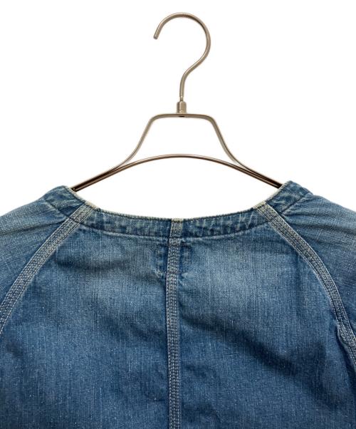 orSlow（オアスロウ）orSlow (オアスロウ) ノーカラーデニムカバーオール インディゴ サイズ:2の古着・服飾アイテム