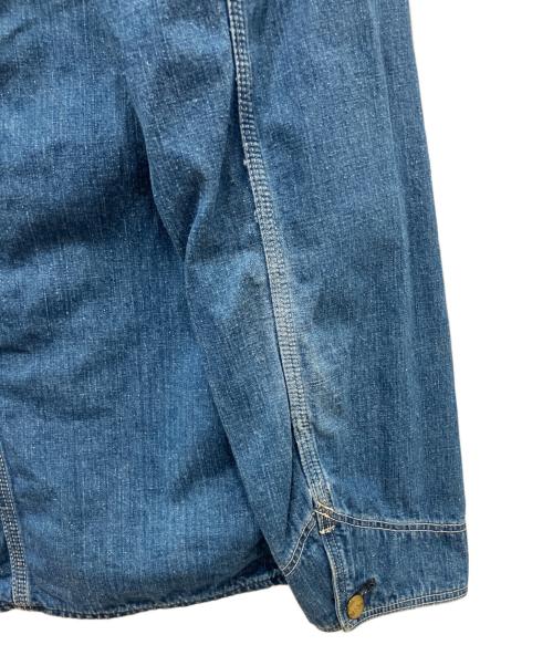 orSlow（オアスロウ）orSlow (オアスロウ) ノーカラーデニムカバーオール インディゴ サイズ:2の古着・服飾アイテム
