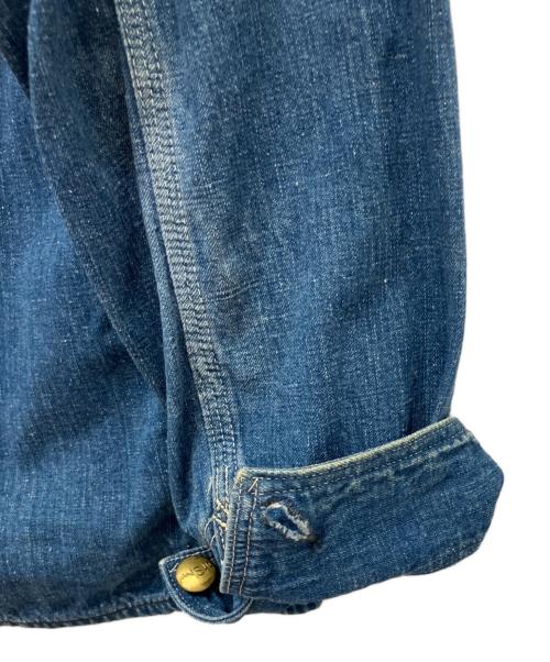 orSlow（オアスロウ）orSlow (オアスロウ) ノーカラーデニムカバーオール インディゴ サイズ:2の古着・服飾アイテム