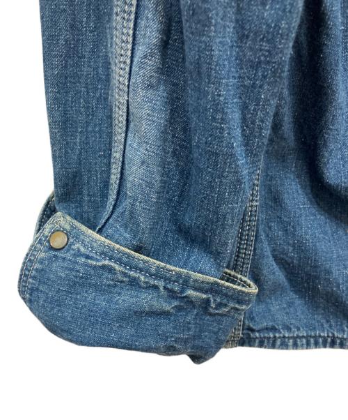 orSlow（オアスロウ）orSlow (オアスロウ) ノーカラーデニムカバーオール インディゴ サイズ:2の古着・服飾アイテム