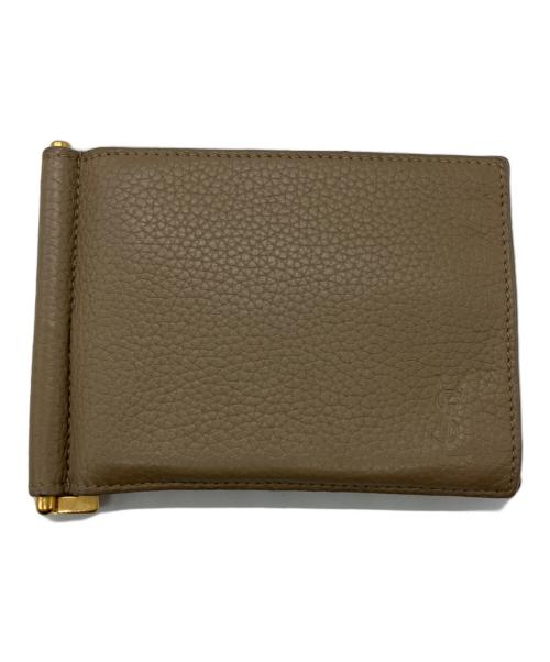 Saint Laurent Paris（サンローランパリ）Saint Laurent Paris (サンローランパリ) マネークリップ ベージュの古着・服飾アイテム