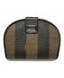 FENDI (フェンディ) ハーフムーン型 2つ折り財布 ブラウン：12000円
