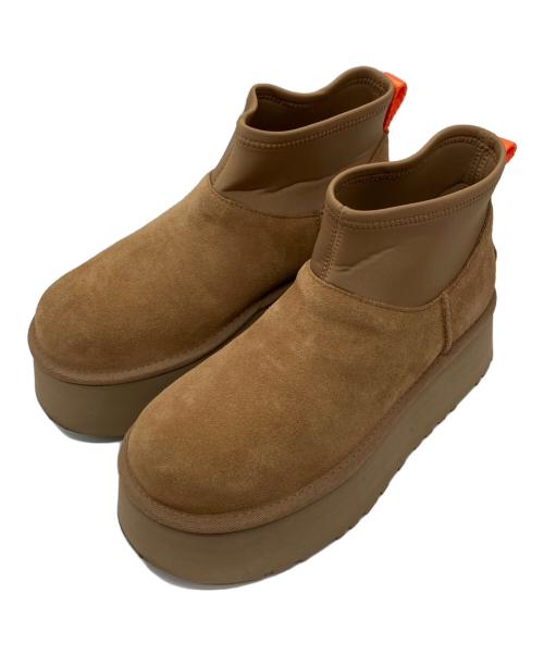 UGG（アグ）UGG (アグ) CLASSIC MINI DIPPER ベージュ サイズ:24の古着・服飾アイテム
