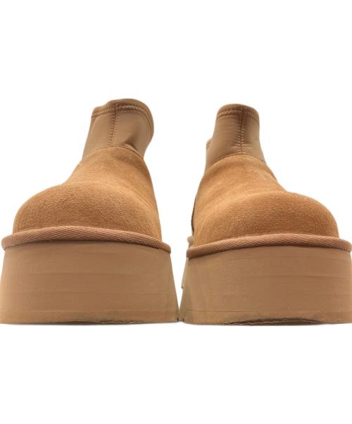 UGG（アグ）UGG (アグ) CLASSIC MINI DIPPER ベージュ サイズ:24の古着・服飾アイテム