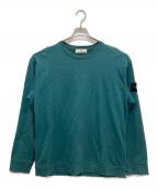 STONE ISLANDストーンアイランド）の古着「ガーメントダイスウェット」｜グリーン