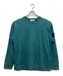 STONE ISLAND（ストーンアイランド）の古着「ガーメントダイスウェット」｜グリーン