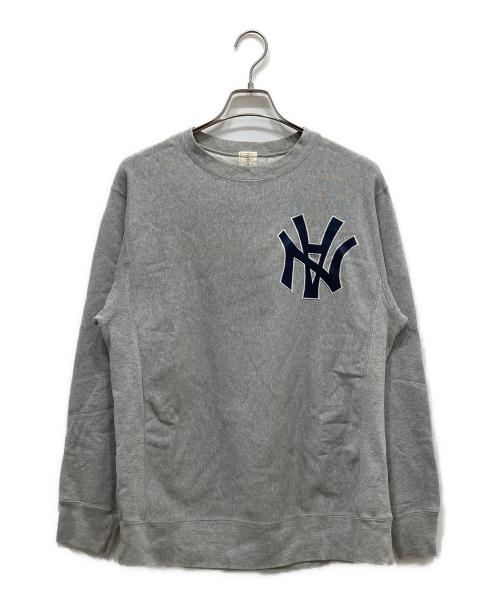 Aape BY A BATHING APE（エーエイプ バイ アベイシングエイプ）Aape BY A BATHING APE (エーエイプ バイ アベイシングエイプ) NEIGHBORHOOD (ネイバーフッド) コラボプリントスウェット グレー サイズ:Mの古着・服飾アイテム