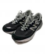 NEW BALANCEニューバランス）の古着「990V6ローカットスニーカー」｜ブラック