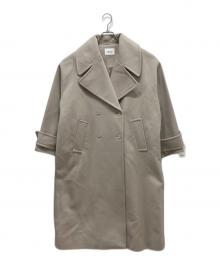 venica（ヴェニカ）の古着「Big collar double coat」｜グレー