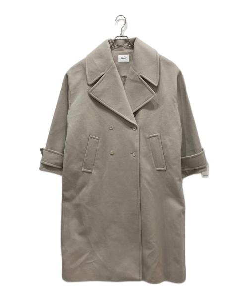 venica（ヴェニカ）venica (ヴェニカ) Big collar double coat グレー サイズ:Fの古着・服飾アイテム