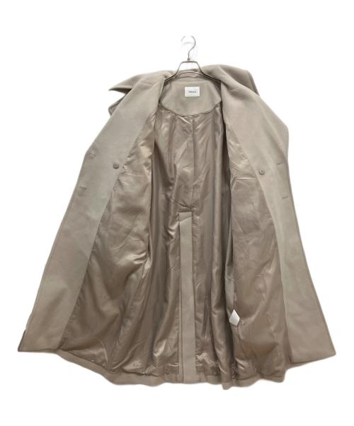 venica（ヴェニカ）venica (ヴェニカ) Big collar double coat グレー サイズ:Fの古着・服飾アイテム