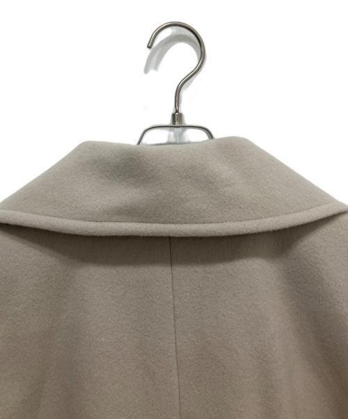 venica（ヴェニカ）venica (ヴェニカ) Big collar double coat グレー サイズ:Fの古着・服飾アイテム