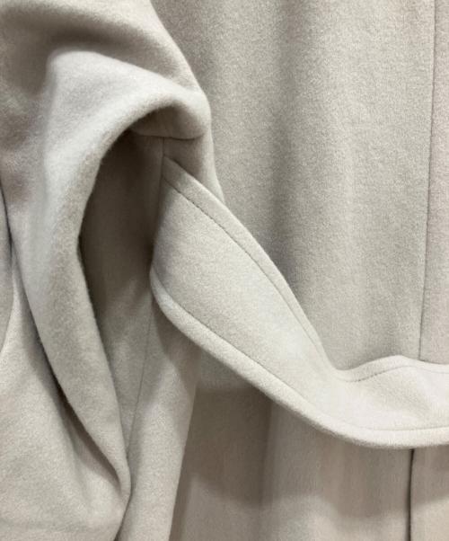 venica（ヴェニカ）venica (ヴェニカ) Big collar double coat グレー サイズ:Fの古着・服飾アイテム
