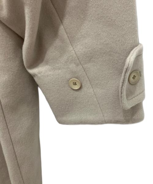 venica（ヴェニカ）venica (ヴェニカ) Big collar double coat グレー サイズ:Fの古着・服飾アイテム