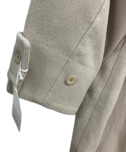 venica（ヴェニカ）venica (ヴェニカ) Big collar double coat グレー サイズ:Fの古着・服飾アイテム