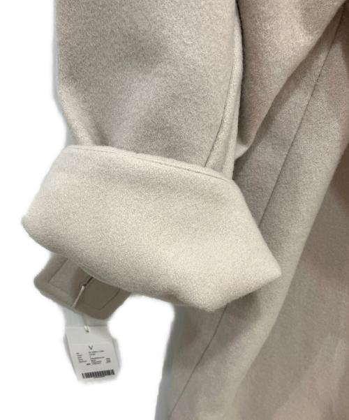 venica（ヴェニカ）venica (ヴェニカ) Big collar double coat グレー サイズ:Fの古着・服飾アイテム