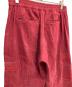 中古・古着 CASELLA MEYER (カゼッラ マイヤー) SILK DRAGON CARGO PANTS レッド サイズ:30：36000円