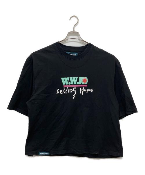 NAMESAKE（ネイムセイク）NAMESAKE (ネイムセイク) W.W.J.D SELLING HOPE TEE ブラック サイズ:記載なしの古着・服飾アイテム