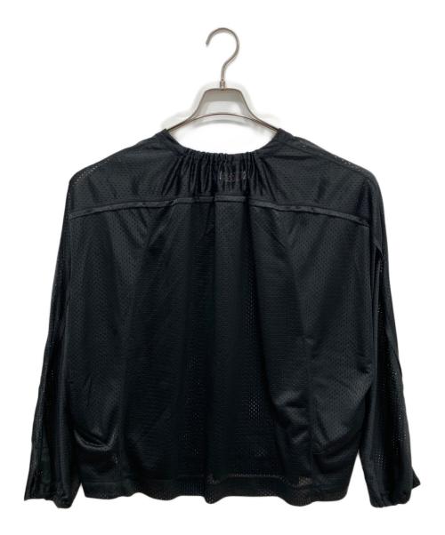 SYUMAN.（シュウマン）SYUMAN. (シュウマン) MESH FOOTBALL LS SHIRT ブラック サイズ:2の古着・服飾アイテム