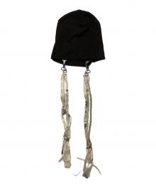 Paster studio（ペースター スタジオ）の古着「extension beanie」｜ブラック