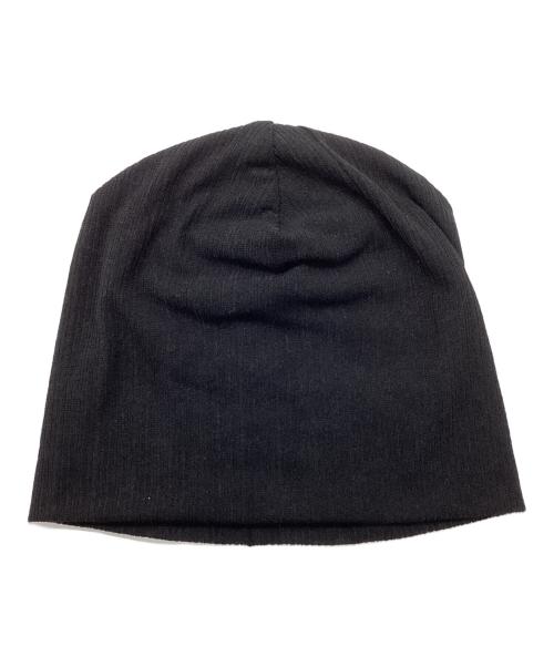 Paster studio（ペースター スタジオ）Paster studio (ペースター スタジオ) extension beanie ブラックの古着・服飾アイテム
