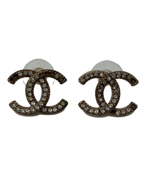 CHANEL（シャネル）CHANEL (シャネル) ココマークスタッドピアス シルバーの古着・服飾アイテム