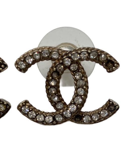 CHANEL（シャネル）CHANEL (シャネル) ココマークスタッドピアス シルバーの古着・服飾アイテム