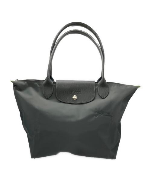 LONGCHAMP（ロンシャン）LONGCHAMP (ロンシャン) ルプリアージュトートバッグ グレーの古着・服飾アイテム