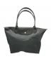 LONGCHAMP（ロンシャン）の古着「ルプリアージュトートバッグ」｜グレー
