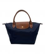 LONGCHAMPロンシャン）の古着「オリジナルSトップハンドルバッグ」｜ネイビー