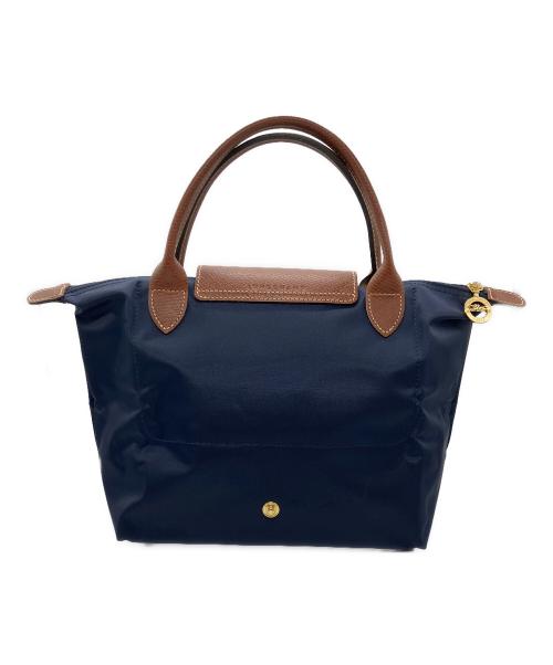 LONGCHAMP（ロンシャン）LONGCHAMP (ロンシャン) オリジナルSトップハンドルバッグ ネイビーの古着・服飾アイテム