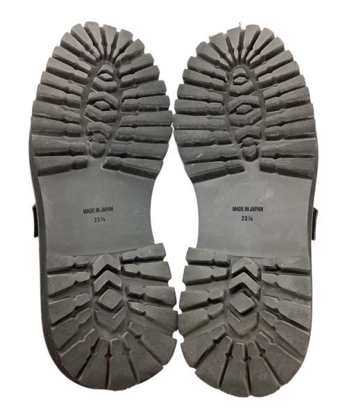 MARW UNITED ARROWS（マルゥ ユナイテッドアローズ）MARW UNITED ARROWS (マルゥ ユナイテッドアローズ) Odette e Odile (オデットエオディール) TYROLEAN LF チロリアンローファー ブラック サイズ:23１/2の古着・服飾アイテム