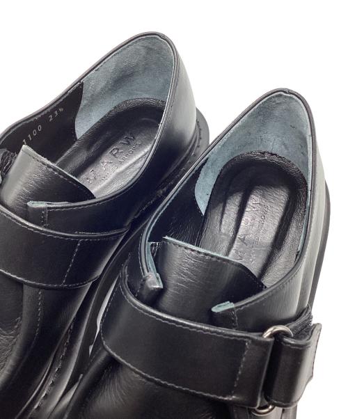 MARW UNITED ARROWS（マルゥ ユナイテッドアローズ）MARW UNITED ARROWS (マルゥ ユナイテッドアローズ) Odette e Odile (オデットエオディール) TYROLEAN LF チロリアンローファー ブラック サイズ:23１/2の古着・服飾アイテム
