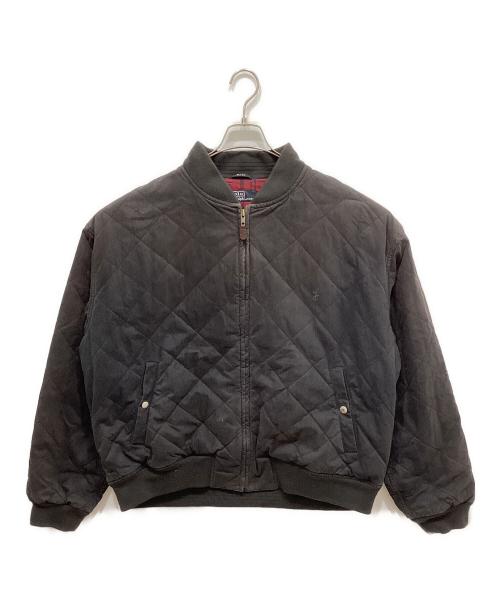 POLO RALPH LAUREN（ポロ・ラルフローレン）POLO RALPH LAUREN (ポロ・ラルフローレン) キルティングボンバージャケット ブラック サイズ:XLの古着・服飾アイテム