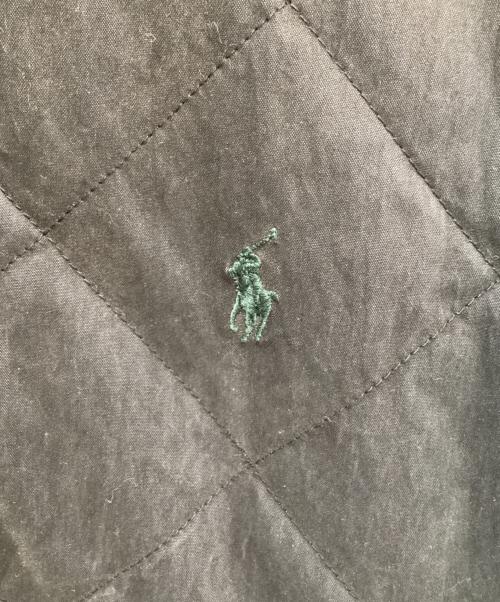 POLO RALPH LAUREN（ポロ・ラルフローレン）POLO RALPH LAUREN (ポロ・ラルフローレン) キルティングボンバージャケット ブラック サイズ:XLの古着・服飾アイテム