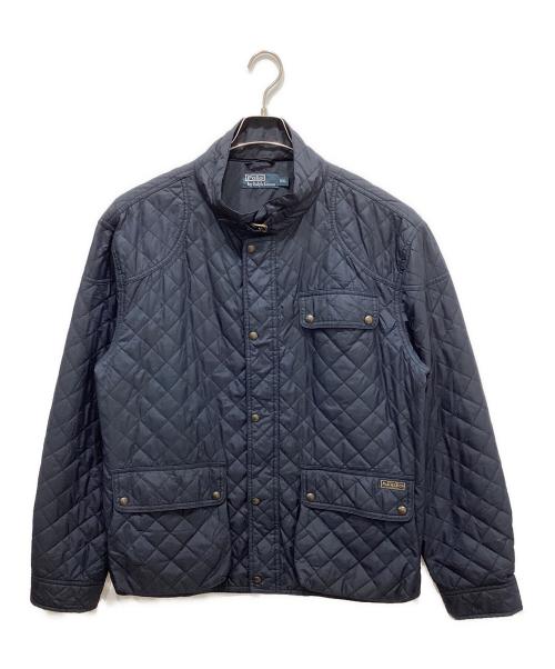 POLO RALPH LAUREN（ポロ・ラルフローレン）POLO RALPH LAUREN (ポロ・ラルフローレン) キルティングジャケット ネイビー サイズ:XXLの古着・服飾アイテム