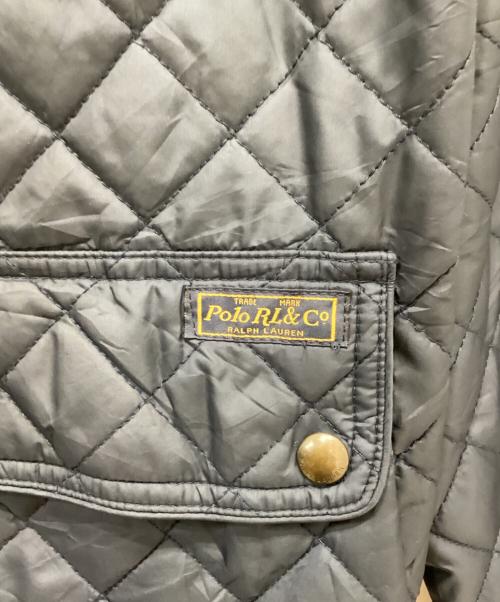 POLO RALPH LAUREN（ポロ・ラルフローレン）POLO RALPH LAUREN (ポロ・ラルフローレン) キルティングジャケット ネイビー サイズ:XXLの古着・服飾アイテム