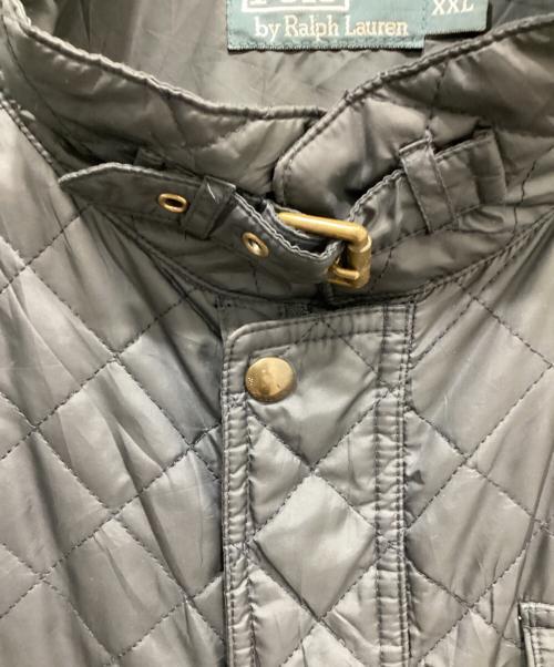 POLO RALPH LAUREN（ポロ・ラルフローレン）POLO RALPH LAUREN (ポロ・ラルフローレン) キルティングジャケット ネイビー サイズ:XXLの古着・服飾アイテム