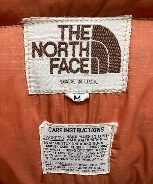 THE NORTH FACE（ザ ノース フェイス）THE NORTH FACE (ザ ノース フェイス) キャンプシエラダウンジャケット オレンジ サイズ:Mの古着・服飾アイテム