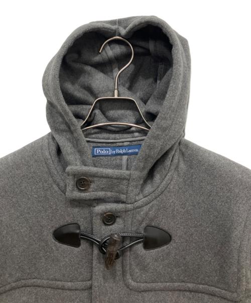 POLO RALPH LAUREN（ポロ・ラルフローレン）POLO RALPH LAUREN (ポロ・ラルフローレン) ウールフーデットトグルコート グレー サイズ:XSの古着・服飾アイテム