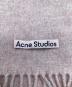 Acne studios (アクネ ストゥディオズ) フリンジウールスカーフ - オーバーサイズ ピンク：12000円