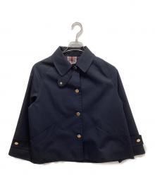 MACKINTOSH PHILOSOPHY（マッキントッシュ フィロソフィー）の古着「WELBURY SHORT シャンブレーギャバジン」｜ネイビー