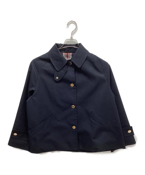MACKINTOSH PHILOSOPHY（マッキントッシュ フィロソフィー）MACKINTOSH PHILOSOPHY (マッキントッシュ フィロソフィー) WELBURY SHORT シャンブレーギャバジン ネイビー サイズ:38の古着・服飾アイテム